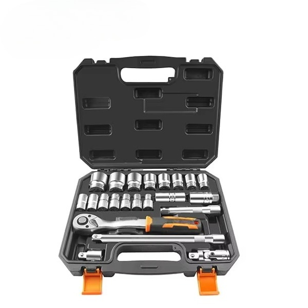 Wrench Set - Industriële zware 22-delige 1/2 inch ratelset
