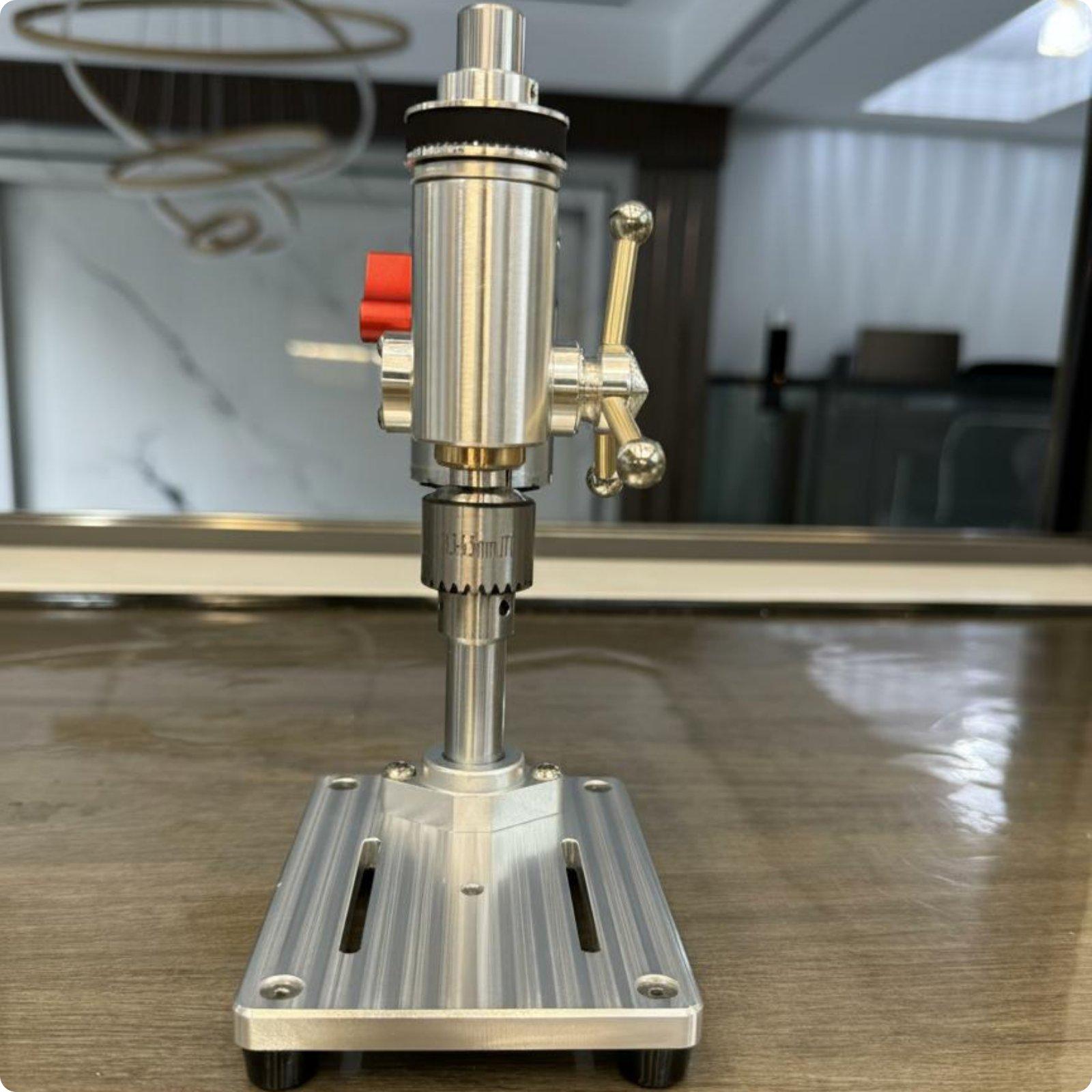 Drill Press - Draagbare precisie tafelboormachine van aluminiumlegering, mini